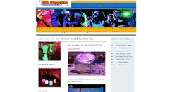 Desktop Screenshot of ledtablehire.co.uk